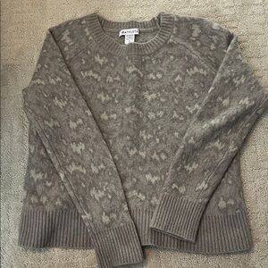 Athleta Gray Patterned Women's Sweater